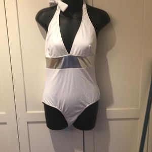 Swimsuit white LisaMaree size L